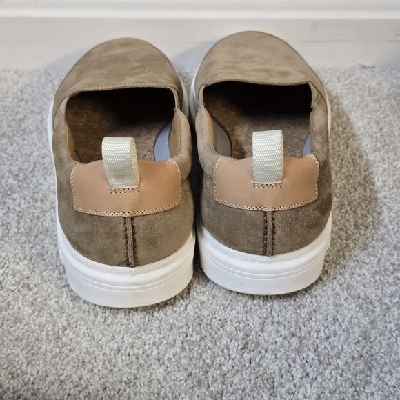 Todd Snyder Mens Tuscan Slip‎ On Suede Casual Shoes Cappucino Tan Sz 9 Italy main image 10
